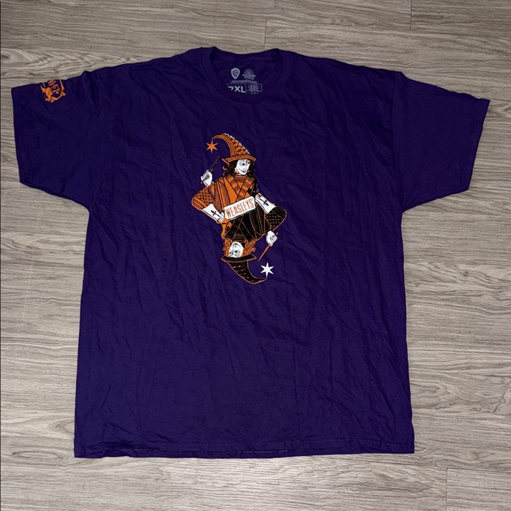 Wizarding World Of Harry Potter Weasley's T Shirt Adult 2XL Purple Lootwear